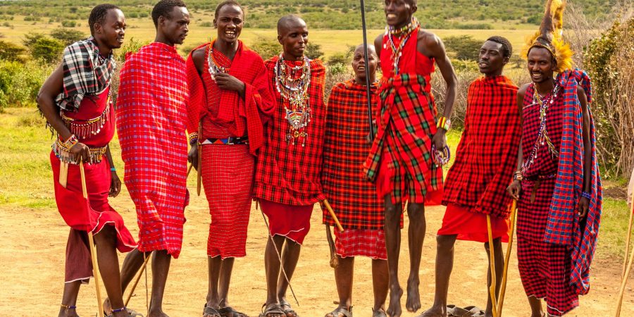 Maasai warriors